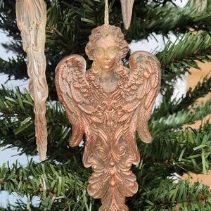 Elegant IOD Moulds Christmas Angel Ornaments